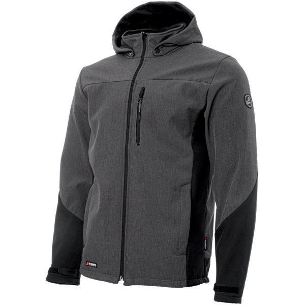 Куртка софтшелл Brodeks KS237 серый/черный (L) КА-00004017-L