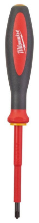 Отвертка Milwaukee  изолированая VDE PZ/SL1 x80, шт