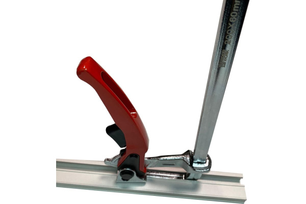 Струбцина кованая Woodwork F-тип 160x60 мм  c рычажной рукояткой для установки в Т-паз   RTC-1660 в Екатеринбурге 