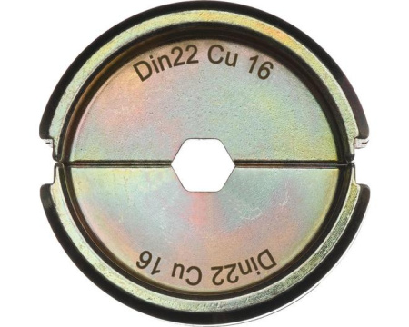 Матрица Milwaukee DIN22 Cu 16