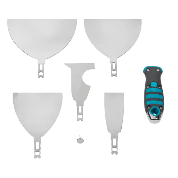 Набор шпателей со сменными лезвиями BIHUI 6шт PTKSK6