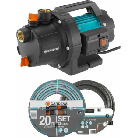 Садовый насос с комплектом для полива GARDENA 3000/4 09011-29.000.00 в Екатеринбурге