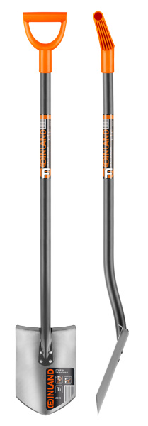 Лопата титановая FINLAND с металл. черенком  2019