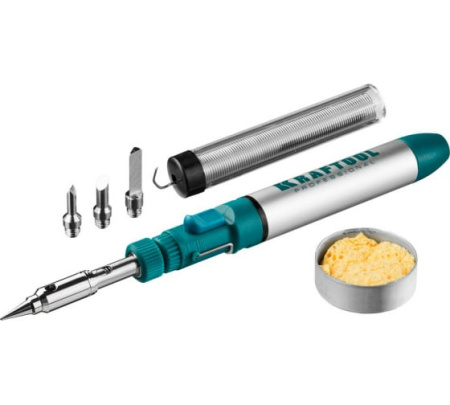 Горелка-паяльник с набором Kraftool Solder Pro 55504-H8 в Екатеринбурге 