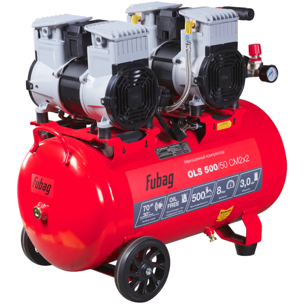 Компрессор воздушный Fubag OLS 500/50 CM2х2 646074 в Екатеринбурге
