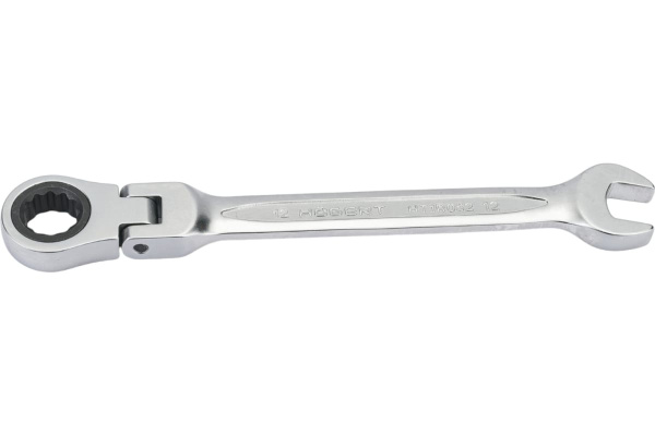 Ключ комбинированный HOEGERT  шарнирный с трещоткой 10 мм, 72T, сталь CrV HT1R050 в Екатеринбурге 