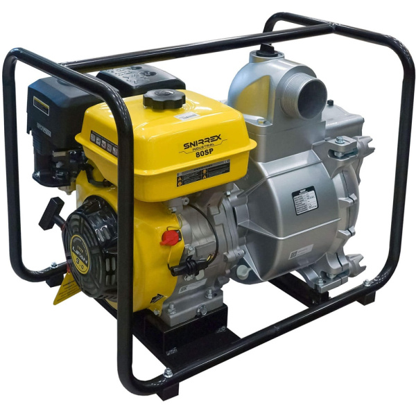 Мотопомпа бензиновая SNIRREX 80SP  в Екатеринбурге