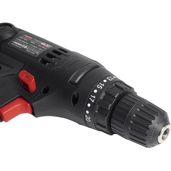 Сетевой двухскорострой шуруповерт TEH TD1004S Двухскоростной шуруповерт, мощность 400 Ватт. Самозажимной в Екатеринбурге