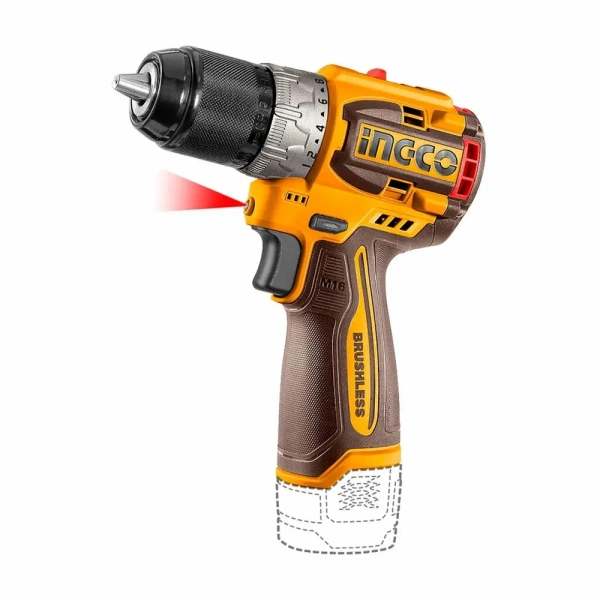 Аккумуляторный безударный  шуруповерт INGCO CDLI16682