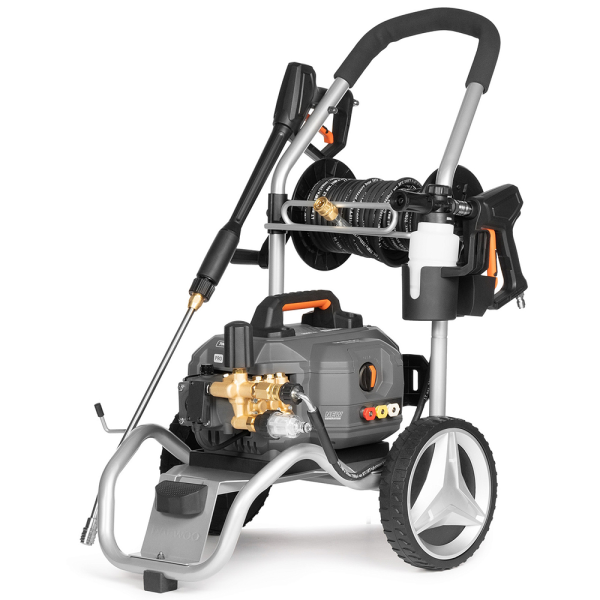 Мойка высокого давления DAEWOO DAW 875 SW 3.2кВт, 210 Бар, 720 л/ч, шланг 10м, вес 22.8 кг.