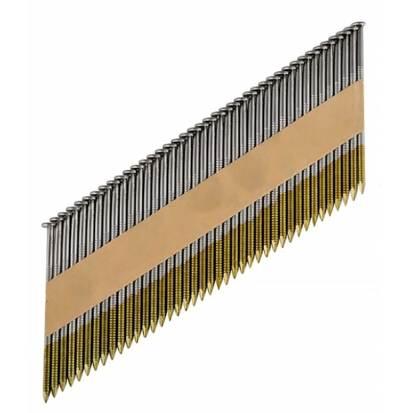 Гвозди для пистолета FIXPISTOLS F-D34 3.05х90мм BR 2500шт ершёные  2-2-3-5577