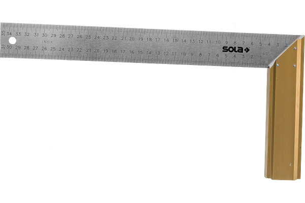 Угольник столярный SOLA SRB 350, алюминий 350х170мм  56012301 в Екатеринбурге 