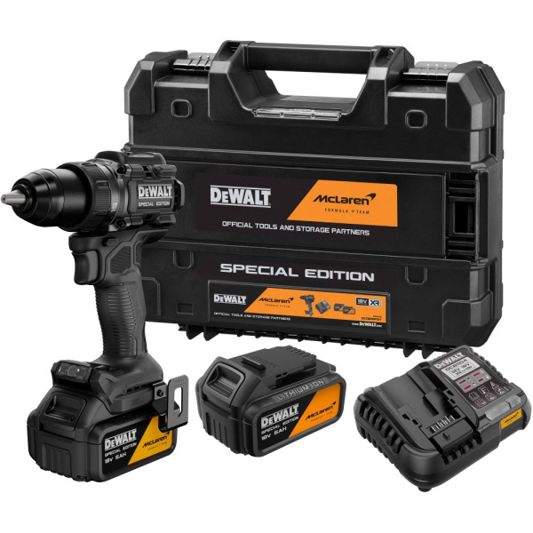 Шуруповерт аккумуляторный DeWalt BL DCD81MP2T-QW