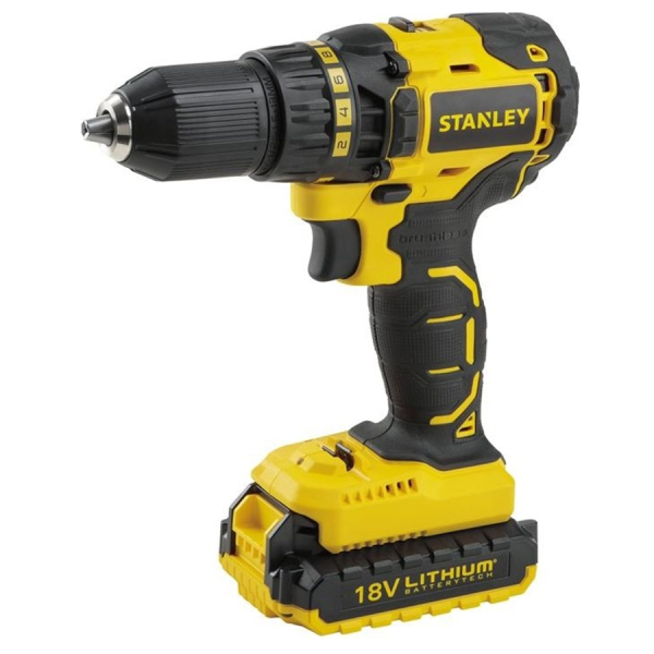Аккумуляторная безударная дрель-шуруповерт, бесщеточная Stanley SBD20D2K-RU в Екатеринбурге