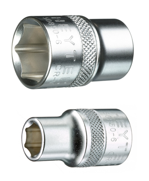 Головка торцевая шестигранная HEYTEC 1/2"DR 9мм HE-50850600983 в Екатеринбурге