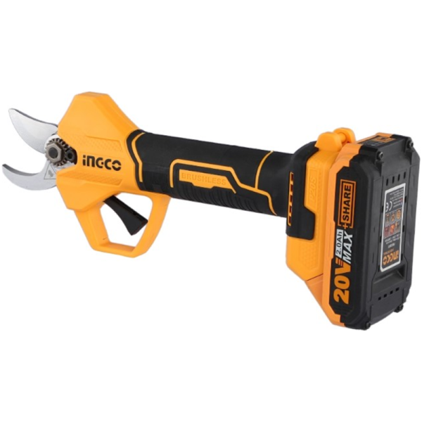 Аккумуляторный секатор INGCO CSSLI202581 в Екатеринбурге