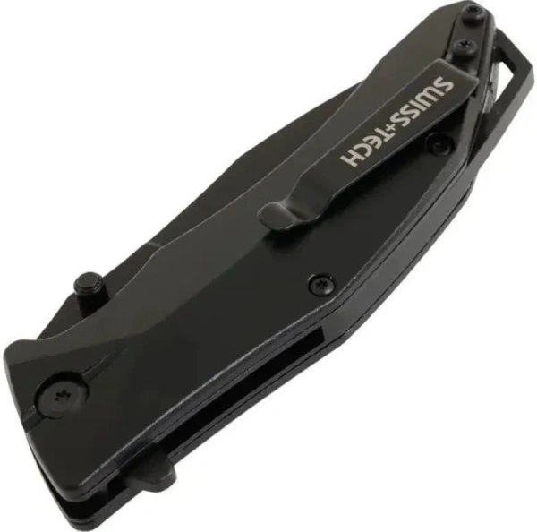 Нож складной SWISS+TECH сталь 4CR13 рукоять нейлон  ST014021 в Екатеринбурге 