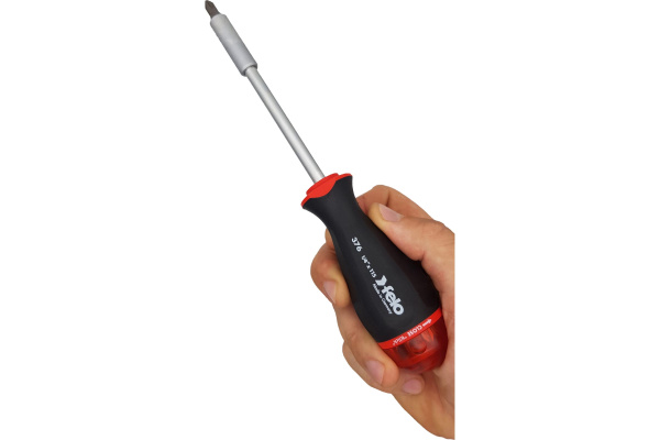 Felo Отвертка с увеличенным магнитным держателем под биты с набором бит SL, PH, PZ 8шт 37604105 в Екатеринбурге 