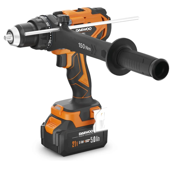 Дрель-шуруповерт ударная аккумуляторная DAEWOO DAA 7521Li SET в Екатеринбурге