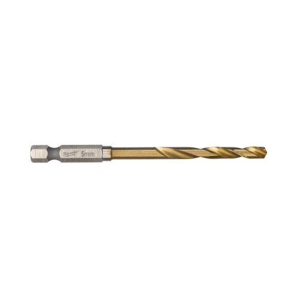 Сверло по металлу Milwaukee RedHEX HSS-G TiN 5мм (1шт)