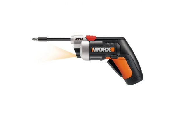 Аккумуляторная отвертка WORX WX252 4V XTD + ЗУ+ Набор 10 бит  в Екатеринбурге