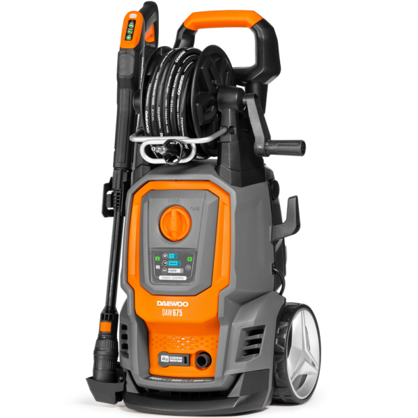 Мойка высокого давления DAEWOO DAW 675 FULL CONTROL 2600Вт,200Бар,10,3л/мин.,620 л/ч,шланг 12м в Екатеринбурге