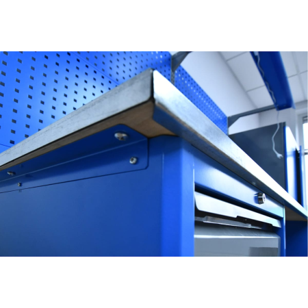 Верстак металлический с одной тумбой ВЕРСТАКОФФ PROFFI 161.15.3-1  125147 в Екатеринбурге