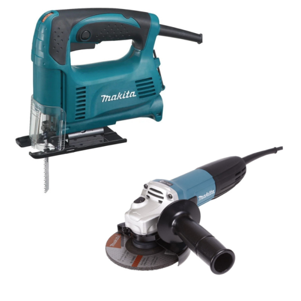 Набор Makita DK0122: лобзик 4326 + угловая шлифмашина GA5030 в Екатеринбурге
