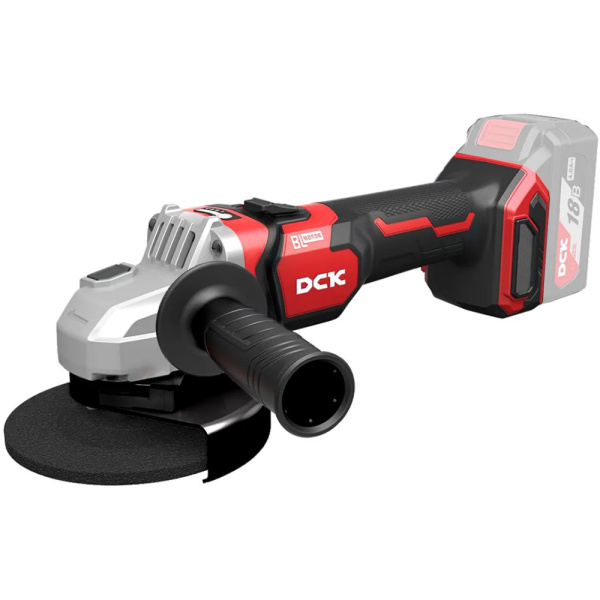 Машина шлифовальная аккумуляторная угловая бесщеточная DCK KDSM04-125(TYPE Z) в Екатеринбурге