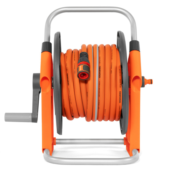 Катушка со шлангом 20м. и набором для полива DAEWOO DWR 1121 в Екатеринбурге