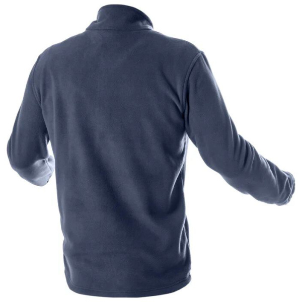 Толстовка флисовая HOEGERT PASADER темно-синяя XL (54) HT5K383-1-XL в Екатеринбурге