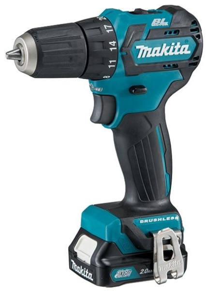 Аккумуляторная безударная дрель-шуруповерт, бесщеточная Makita DF332DWAЕ