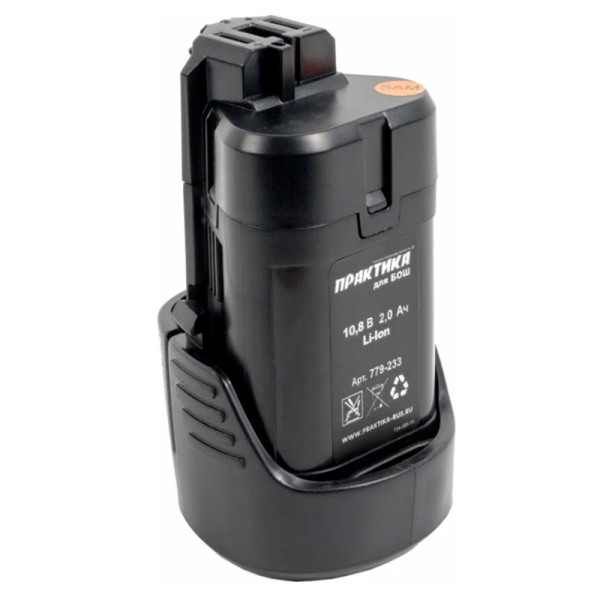 Аккумулятор Практика для Bosch (10,8В, 2,0Ач, Li-ion) 779-233 в Екатеринбурге
