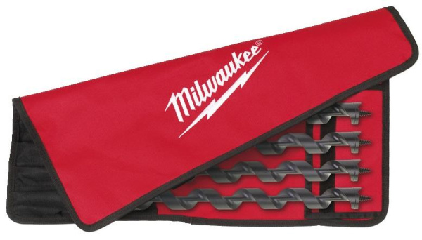 Набор спиральных сверл Milwaukee Impact Linemans 4шт.