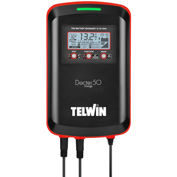 Зарядное устройство  DOCTOR CHARGE 50 6V/12V/24V Telwin в Екатеринбурге