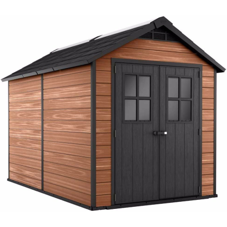 Блок хозяйственный из Evotech "Keter" Ньютон 7511 коричневый 228x350x252см 220кг  17208505 в Екатеринбурге