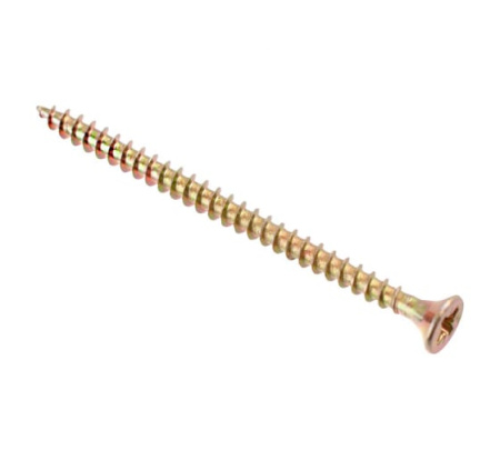 Саморез универсальный СТРОЙБАТ 4,0x50мм. желтый 13 шт. 032231 в Екатеринбурге