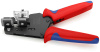 Стриппер KNIPEX прецизионный со сменными фасонными ножами, в т.ч. для ПТФЭ, силикона, Radox, Kapton, зачистка KN-121213 в Екатеринбурге 