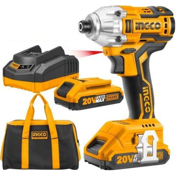 Аккумуляторный ударный шуруповерт INGCO INDUSTRIAL CIRLI2002 в Екатеринбурге