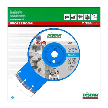Алмазный диск по железобетону Distar 1A1RSS C3W Meteor F4 350x3,2/2,2x12x25,4-25  123 850 55 024 в Екатеринбурге