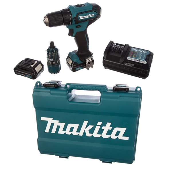 Аккумуляторный безударный шуруповерт Makita DF333DWYE4 в Екатеринбурге