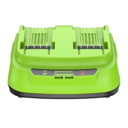 Ультрабыстрое двойное зарядное устройство Greenworks G24X2C8  (2958807) в Екатеринбурге