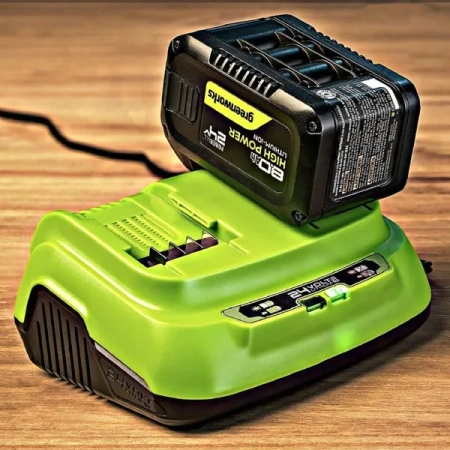 Ультрабыстрое двойное зарядное устройство Greenworks G24X2C8  (2958807) в Екатеринбурге