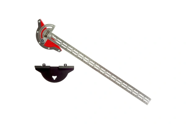 Линейка разметочная Woodwork 500 мм с транспортиром  RUL-50P