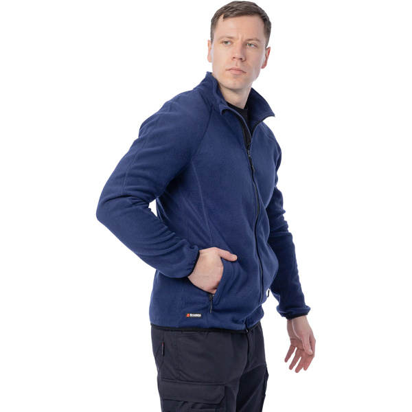 Толстовка флисовая Brodeks KS211, синий  (XL) КА-00004101-XL в Екатеринбурге