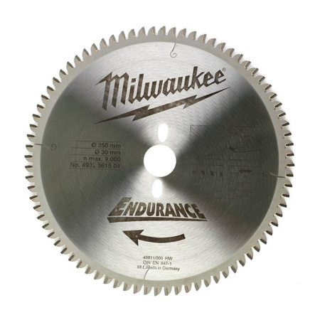 Пильный диск Milwaukee WCSB 250x30 Z80