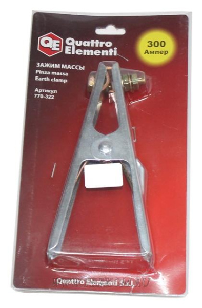 Масса зажим "ERGUS" 300А (блистер) 770-322