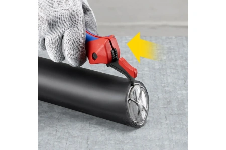 Нож для снятия изоляции KNIPEX с опорным башмаком 145мм  KN-1650145SB в Екатеринбурге 