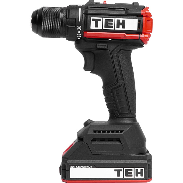 Аккумуляторная дрель TEH TDBL220 
