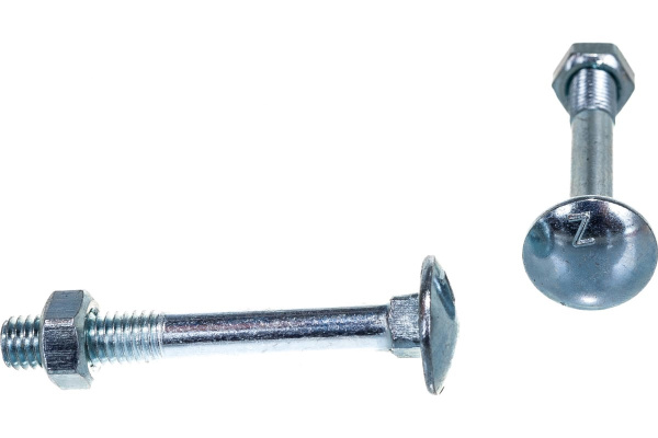 Болт мебельный СТРОЙБАТ DIN 603  8x60 с гайкой 4шт 021370 в Екатеринбурге